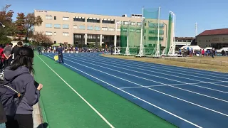20211030 日体大選手権　男子100m 16組