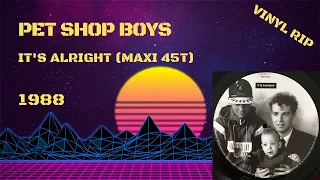 Pet Shop Boys - It's Alright (1988) (Maxi 45T)