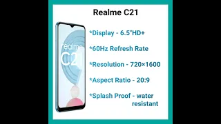 Realme C21 Review in Short