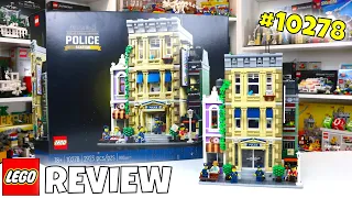 LEGO Modular Building Police Station Review 👮‍♀️ - Set # 10278