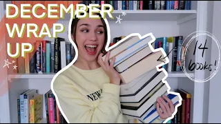 EVERYTHING I READ IN DECEMBER | december wrap up | 14 books!