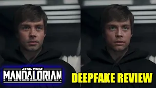 ☆ Luke Skywalkers Deepfake Comparison Review (The Mandalorian Finale Fixed)