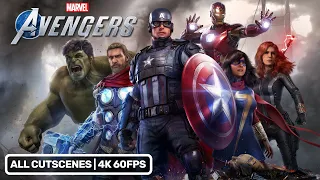 Marvel’s Avengers | ALL CUTSCENES - FULL MOVIE | PS5 | 4K 60fps