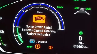 2019-2021 Honda Insight: What to do when your radar fails.