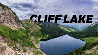 HIking into the Great Burn in Montana - Cliff Lake - 4K