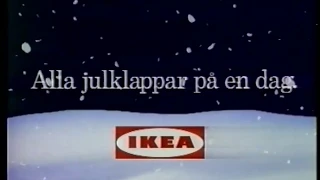 Ikea julklappar - till Andreas mamma   TV3 reklam  12 dec 1993