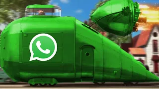 Gru Cruisin’ in the WhatsApp car