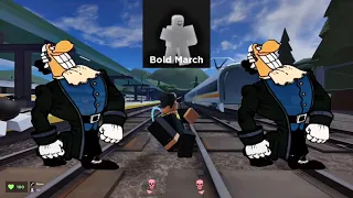 Roblox Evade - Dr Livesey Meme (Bold March Emote)