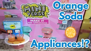 Miniverse Appliances Blue Soda Machine!