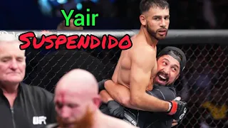 yair rodriguez suspendido