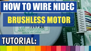 GREAT IDEA ON HOW TO RUN NIDEC BRUSHLESS MOTOR| COPIER BLDC MOTOR | subscribe WOOD TV