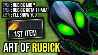 ART OF RUBICK..!! Radiance 1st Item Rubick Mid Lane by Kindvallain 7.22 | Dota 2