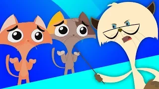 Три маленьких котенка | кошка песня | рифма для детей | Nursery Rhymes | Three Little Kitten