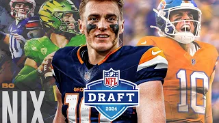 Bo Nix, Denver Broncos Highlights | QB 2024 NFL Draft Round 1, Pick 12 [OREGON]