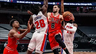 Detroit Pistons vs Chicago Bulls Full Game Highlights | 2020-21 NBA Season