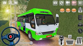 Minibus Simulator Vietnam 😎- Hyundai Minibus Driving Simulator - Bus Game Android Gameplay