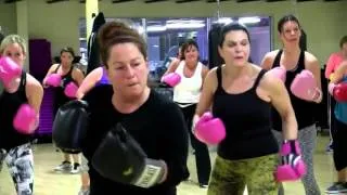 Cathe Friedrich's Cardio Boxing Plus Plyo Legs Live Workout