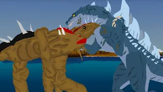 Zilla jr vs C-rex part 1 (Dc2 animation)