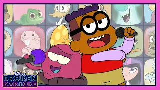 Sidekicks - Kicks Parody | Big City Greens | Amphibia | Broken Karaoke | Sneakerella| Disney Channel