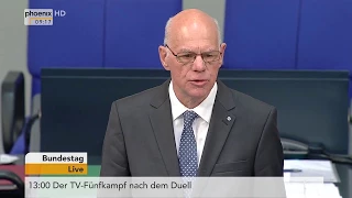 Norbert Lammert eröffnet die letzte Sitzung vor der Bundestagswahl am 05.09.17