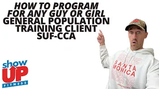 How to program for ANY beginning Personal Training Client | Show Up Fitness CPT | Best CPT trainers