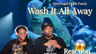 FIRST TIME EVER HEARING FIVE FINGER DEATH PUNCH "WASH IT ALL AWAY" REACTION | Asia and BJ