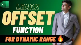 OFFSET Function in Excel For Dynamic Ranges | Create Dynamic Named Range in Excel