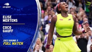 Elise Mertens vs. Coco Gauff Full Match | 2023 US Open Round 3