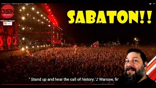 REACTION to SABATON - Uprising LIVE