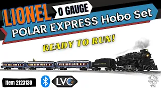 O Gauge Lionel -  POLAR EXPRESS "HOBO" Train Set with VOICE CONTROL!