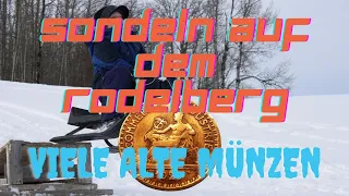 #sondeln am Rodelberg bringt viele alte Münzen #metaldetecting