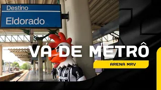 🚊🏟️ VAI PARA A ARENA MRV? VÁ DE METRÔ!