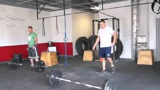 CFSA-Thrusters, Pull-ups, Box-Jumps