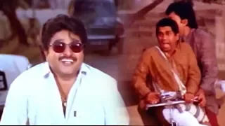 Chiranjeevi & Brahmanandam Hilarious Comedy Scene | TFC Comedy