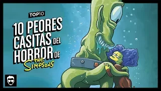 10 Peores Casitas del Horror de Los Simpson | Top 10 #53 | LA ZONA CERO