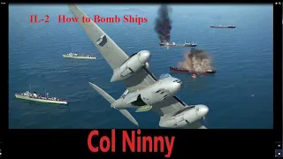 (164) IL-2 How to Bomb Ships