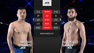 Метан Дыканов vs. Нашхо Галаев | Metan Dykanov vs. Nashkho Galaev | ACA 160