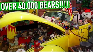 Over 40,000 Bears In Branson Missouri |  Largest Boyd Bear Collection From A SINGLE Collector