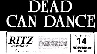 Dead Can Dance - Ritz, Novellara, Italy, 14 nov 1987