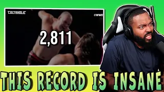 10 WRESTLING RECORDS THAT WILL NEVER BE BROKEN (REACTION)