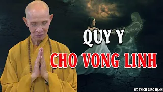 Rùng Mình Chứng Kiến Cảnh Vong Linh Khóc Khi Ht Thích Giác Hạnh Đang Thuyết Pháp Quy Y Cho Các Vong