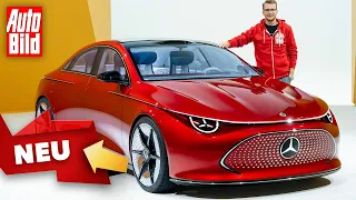 Mercedes Concept CLA Class  (2023) | Sternen-Stromer 4.0 | Vorstellung mit Jan Götze