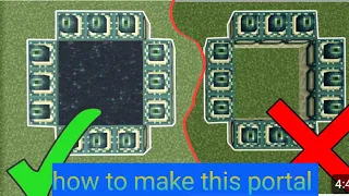 how to make this end portal 🤔🤔🤔🧐🧐🤨🤨🙄🙄😯😯#video #viral #minecraft #ytviralvideo