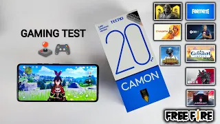 Tecno Camon 20 Pro Gaming Test