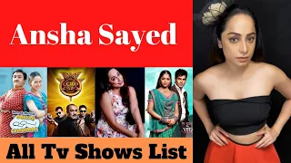 Ansha Sayed All TV Serial List | Ansha Sayed Indian Television Actress | REVIEW BOY