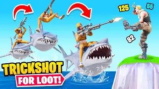 TRICKSHOT Race For LOOT (Fortnite)