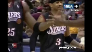 NBA Greatest Duels: Allen Iverson vs. Rookie LeBron James (2004)