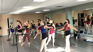 Ballet V Barre 8/26