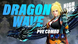 Awakening Mystic High DPS PVE | DRAGON WAVE COMBO | Black Desert Online