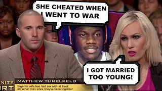 ARMY VET WIFE CHEATED WHILE HE WAS AWAY AT WAR! ARE THEIR 2 KIDS HIS?